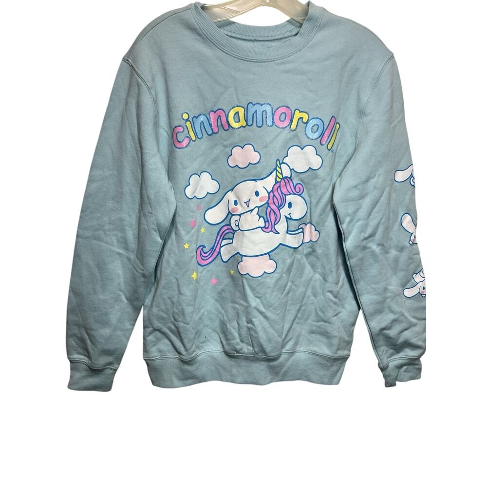 Juniors Cinnamoroll Womens Crew Neck Long Sleeve Sweatshirt Large NWT